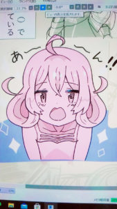 タブで描いたささみさん